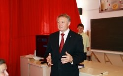 Spotkanie w Publicznym Gimnazjum w Laskowej pn. 