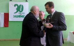 30 rocznica powstania NSZZ SOLIDARNOŚĆ RI w Łącku 29.05.2011