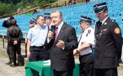 Powiatowe Zawody w Sporcie Pożarniczym OSP w Mszanie Dolnej 9.07.2011