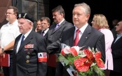 Uroczystość religijno-patriotyczna w Glisnem  15.08.2011