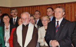 Opłatek w kościele OO. Kapucynów 22.01.2012