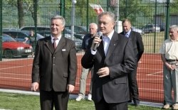 Otwarcie Orlika i Sceny Widowiskowej w Tęgoborzy  5.05.2012