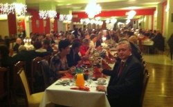 Spotkanie Opłatkowe z przedsiebiorcami Cecbu Rzesmiosł i Przedsiebiorczosciw  Nowym Sączu 5.01.2013