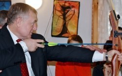 Zawody łucznicze w Gruszowcu 26.01.2013