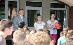 Dzień Sportu w Zespole Szkół w Chomranicach 18.06.2013