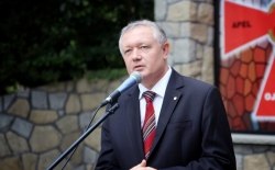 Uroczystośc upamiętniajaca poległych i zmarłych żołnierzy Armii Krajowej Oddziału Partyzanckiego por. Jana Stachury 