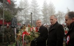 Obchody Święta Niepodległości w Chyszówkach 11.11.2013