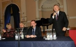 Spotkanie z Wiceprezesem Prawa i Sprawiedliwości Mariuszem Kamińskim w Bieczu oraz Ujściu Gorlickim 24-25.11.2013