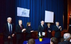 Antoni Macierewicz - wiceprezes PiS odwiedził Grybów, Podegrodzie oraz Piwniczną Zdrój 11-12.01.2014