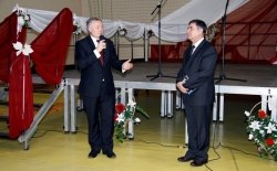 Spotkanie Noworoczne w Hali Sportowej przy Gimnazjum w Ropie 1.02.2014