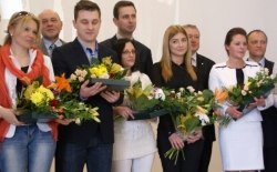 Gala Przedsiębiorczości – Sądecki Lider Biznesu w sali  konferencyjnej firmy Wiśniowski w Wielogłowach 28.02.2014