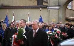 Obchody Narodowego Dnia Żołnierzy Wyklętych w Nowym Sączu 1.03.2014