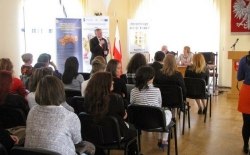 Konferencja pt. „OHP jako realizator usług rynku pracy – aktywizacja zawodowa młodzieży w powiecie limanowskim”  w Starostwie Powiatowym w Limanowej 6.05.2014