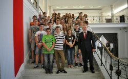 Spotkanie w Sejmie z uczniami Gimnazjum nr 4 im. ks. prof. J. Tischnera z Mszany Górnej 5.06.2014