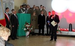 40 rocznica nadania szkole imienia generała Józefa Kustronia Zespołu Szkół Elektryczno-Mechanicznych w Nowym Sączu, 26.09.2014