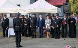 Uroczystość włączenia jednostki OSP w Łososinie Górnej do Krajowego Systemu Ratowniczo-Gaśniczego, 17.07.2015r.