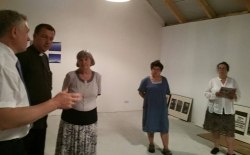 Wystawa artystki, Pani Małgorzaty Sidor, Zbludza, 15.08.2015r.