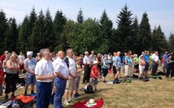 Spotkanie w ramach akcji „Odkryj Beskid Wyspowy”, góra Łopień, 16.08.2015r.