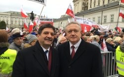 VI rocznica Katastrofy Smoleńskiej, Warszawa 10.04.2016 r.