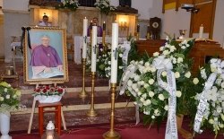 Ostatnie pożegnanie ks. prałata kanonika Jana Bukowca; Limanowa, 19.08.2017r.