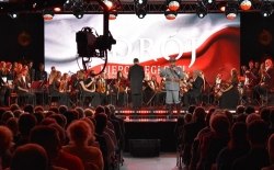Zdrój niepodległości, Koncert Pieśni Patriotycznych, Krynica-Zdrój, 11.11.2017r.