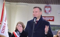 Uroczysta inauguracja  Obchodów 100- lecia Odzyskania przez Polskę Niepodległości w Stróży, 09.12.2017r.