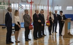 Otwarcie Hali Sportowej przy Zespole Szkól Technicznych i Ogólnokształcących, Limanowa, 29.01.2018r.