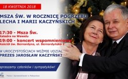 Msza Św. w Rocznicę Pogrzebu Lecha i Marii Kaczyńskiej