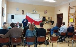 Spotkanie z Wiceprzewodniczącym Komisji Rolnictwa i Rozwoju Wsi Robertem Telusem, Mszana Dolna, 26.05.2018r.