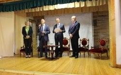 Spotkanie z Jarosławem Sellinem Wiceministrem Kultury i Dziedzictwa Narodowego; Marcinkowice, 01.07.2018 r.