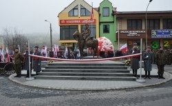 Odsłonięcie pomnika Komendanta Józefa Piłsudskiego