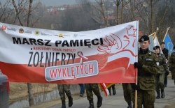 Powiatowo-miejskie obchody Narodowego Dnia Pamięci Żołnierzy Wyklętych, Limanowa 01.03.2019r.