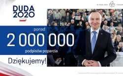 2 mln podpisów - Dziękujemy!
