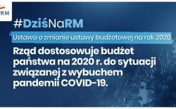 Projekt ustawy o zmianie ustawy budżetowej na rok 2020