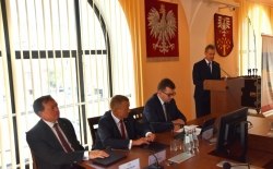 Wojewoda Łukasz Kmita z wizytą na Limanowszczyźnie, 25.09.2020r.