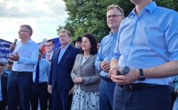 Spotkanie Premiera Mateusza Morawieckiego z mieszkańcami Starego Sącza