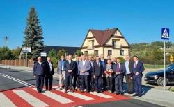 Odbiór drogi powiatowej nr 1579K Siekierczyna - Naszacowice w Przyszowej