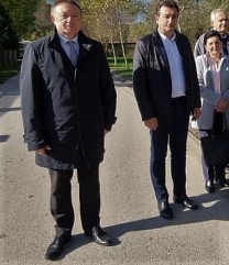 Spotkanie w Urzędzie Gminy Laskowa nt. napraw popowodziowych w sołectwach Strzeszyce i Ujanowice