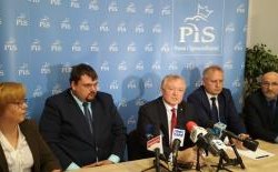 14.05.2019r. - konferencja prasowa PIS w Biurze Okręgowym w Nowym Sączu;